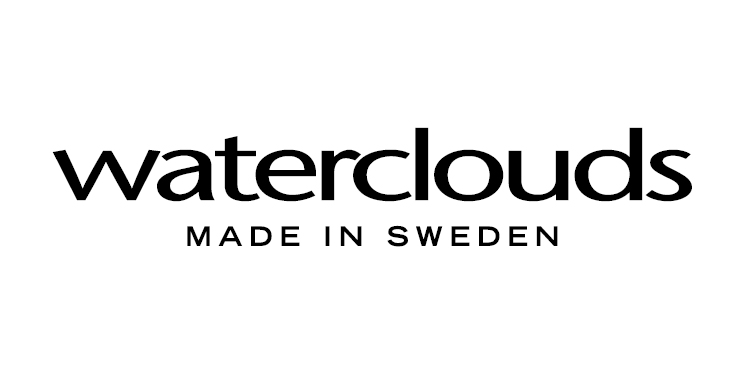 Logo Waterclouds Made in Sweden