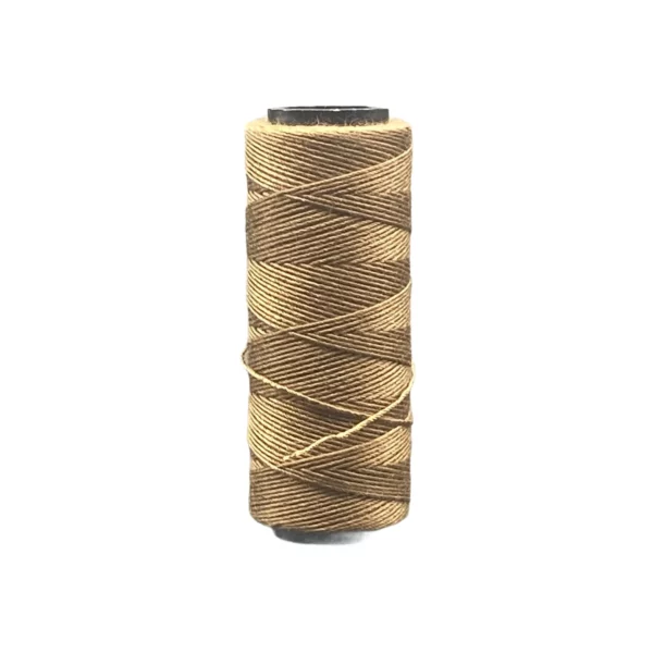Weft Faden Hellbraun