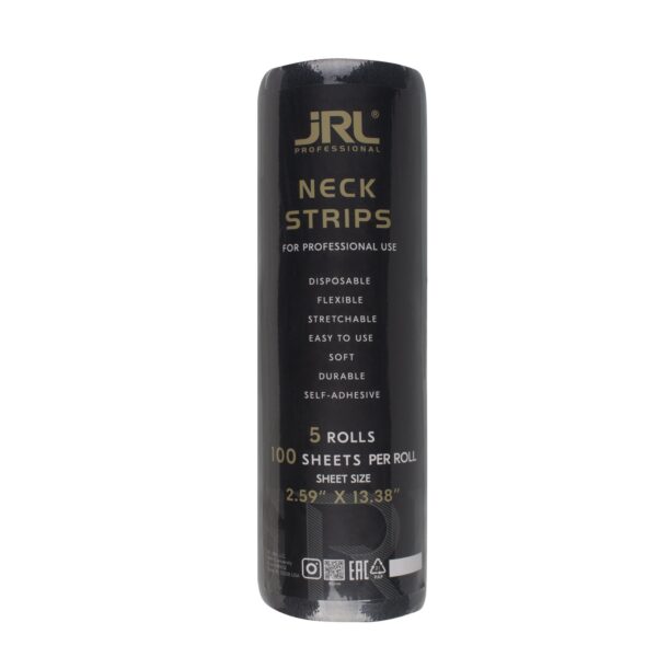 JRL Halskrause 100 Stück je Rolle 5 Rollen (Black)