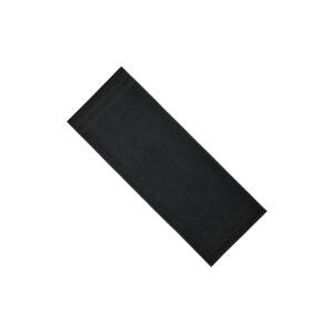 Premium Handtuch schwarz (40 x 100 cm)
